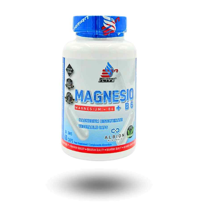 BISGLICINATO MAGNESIO + VITAMINA B6 (60 cápsulas)
