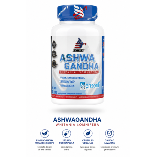 ASHWAGANDHA Sensoril® 250 mg (90 capsulas)