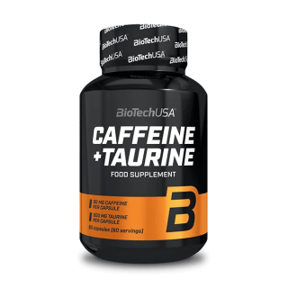 Caffeine + Taurine - 60 cápsulas