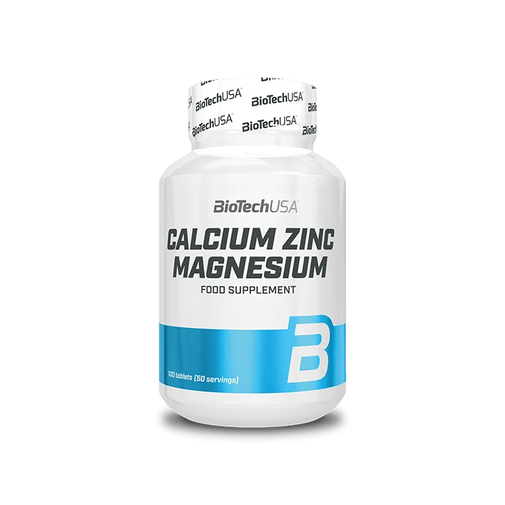 Calcium Zinc Magnesium - 100 tabletas